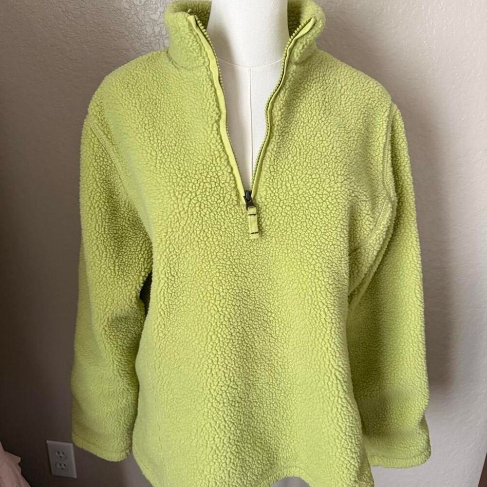 Lands-end Women's Green Sweatshirt